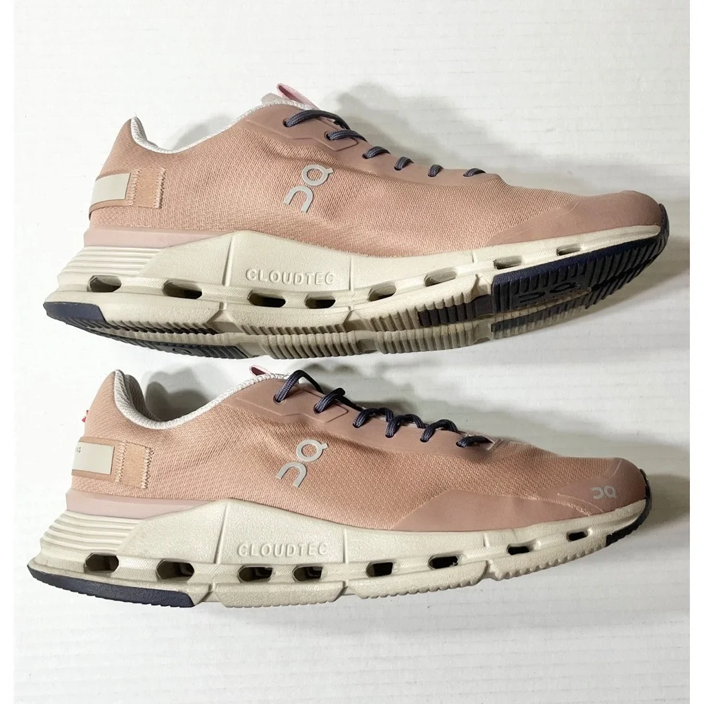 On Cloud Cloudnova Sneakers Women 10 RoseBrown Running Walking Shoes 26.98121